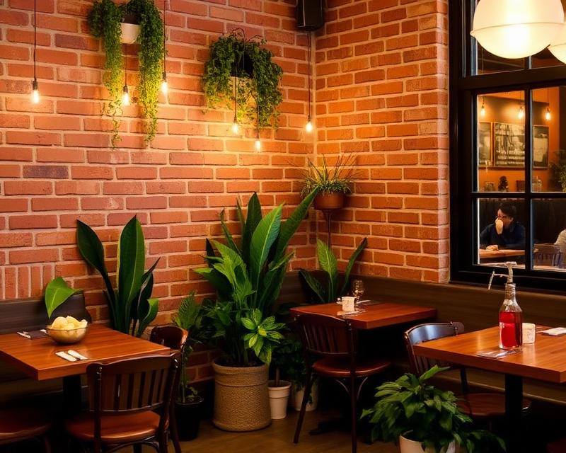 M&M Restro & Cafe ambience and food