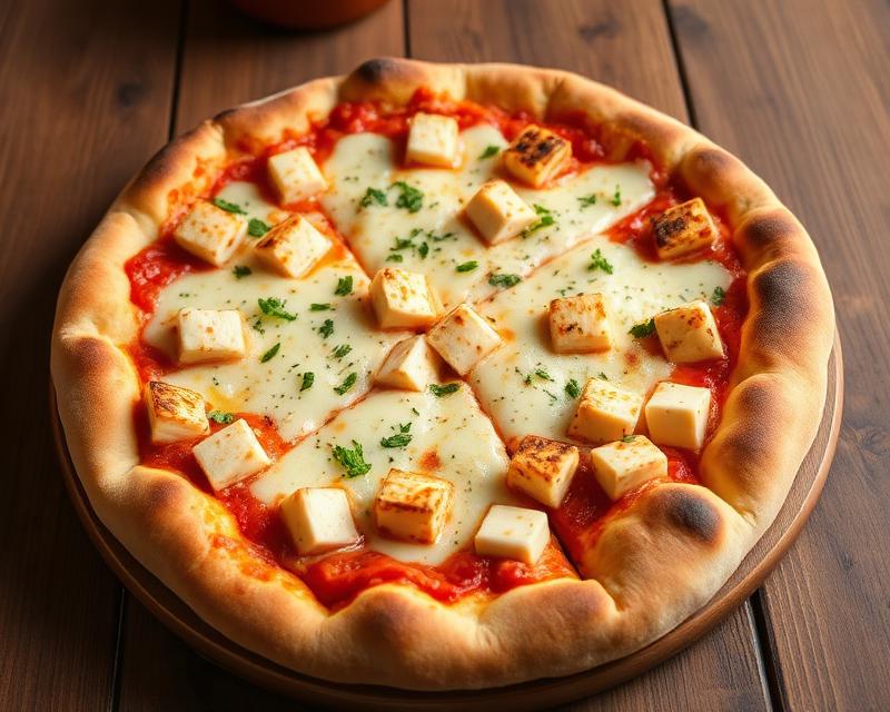 Paneer Tikka Pizza at M&M Restro & Cafe