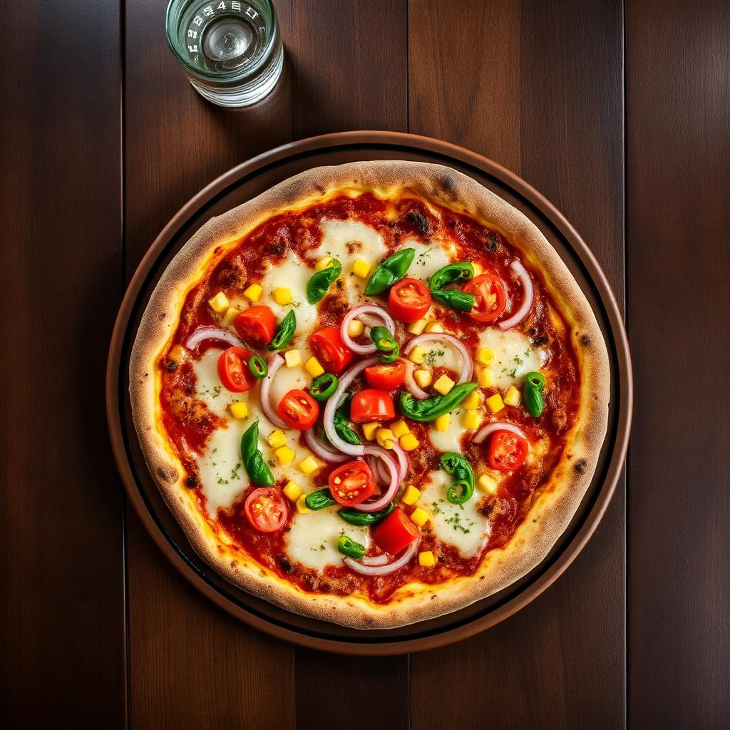 Veg Farmhouse Pizza — best seller at M&M Restro & Cafe